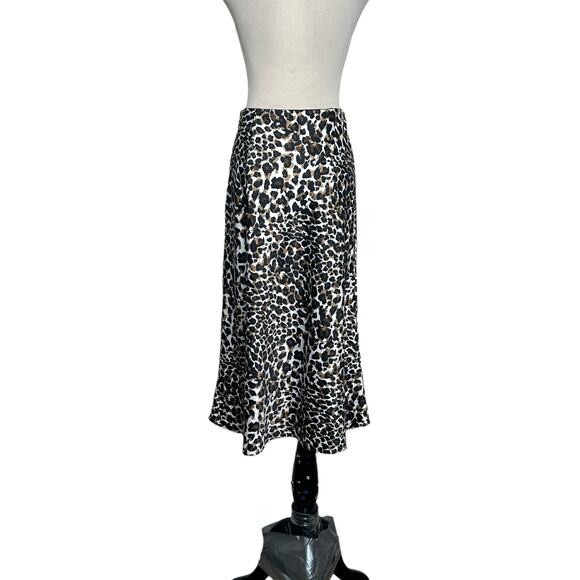 Express animal print midi A Line skirt size XS - Picture 8 of 13